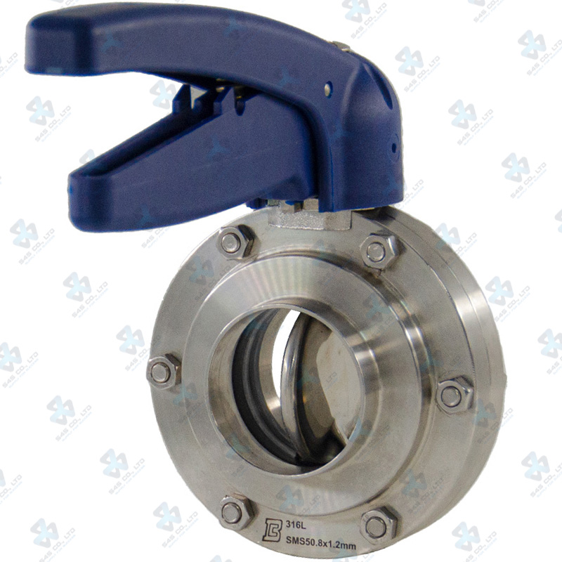 Manual Hygienic BV ; VVF ; Plastic handle 10-65 5pos ; SS316L/FKM/VITON ; ISO ; DN10 (OD17.2x1.6mm) ; WW ; Bardiani