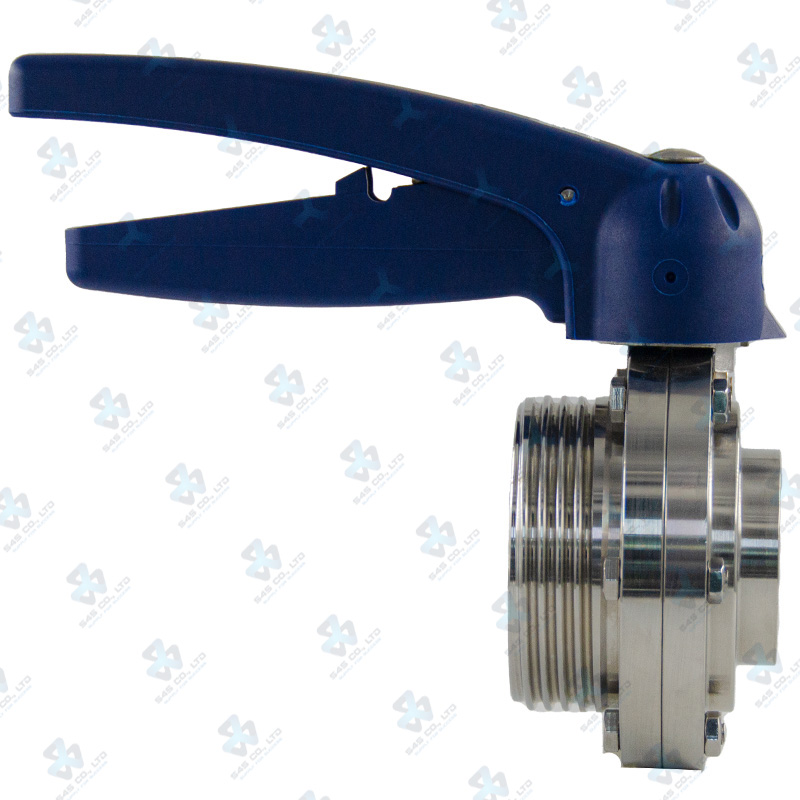 Manual Hygienic BV ; VVF ; Plastic handle 10-65 5pos ; SS316L/EPDM ; DIN11864-1 ; DN10 (OD17.2x1.6mm) ; WM ; Bardiani