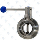 Manual Hygienic BV ; VVF ; Pull handle 10-65 3/4pos ; SS316L/EPDM ; DIN11864-1 ; DN10 (OD17.2x1.6mm) ; MM ; Bardiani