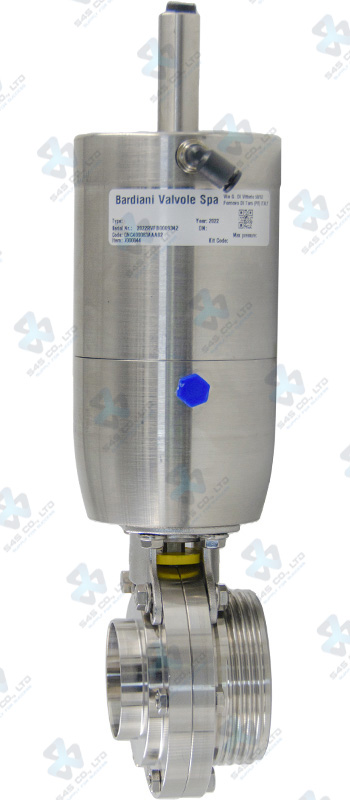 Pneu Hygienic BV ; ZVF ; Mach83 SA NC/NO ; SS316L/FKM/VITON ; DIN11864-1 ; DN10 (OD17.2x1.6mm) ; WM ; Bardiani