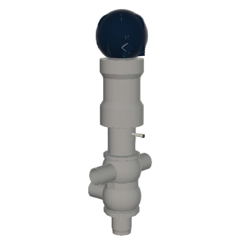 Mixproof valve ; B925V ; 2-90o LT Fixed BODY ; SS316L/EPDM ; SMS ; 4Inch (OD101.6mm) ; WW ; Bardiani
Incl. Giotto 3EV 2PNP AS-i Led Board