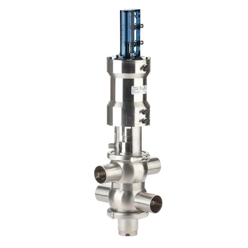 Mixproof valve ; B925 ; TT 4-90o Fixed BODY ; SS316L/EPDM ; DIN11851-2 ; DN65/40 ; WW ; Bardiani
Incl. Easy Top for Proximities mouting