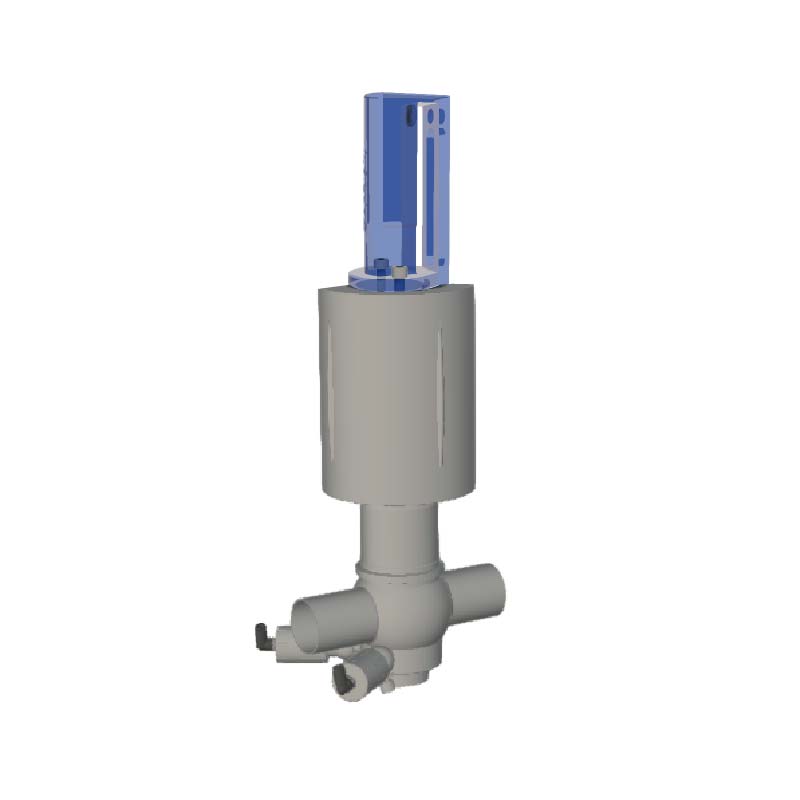 Pneu Double seal valve ; BZAW3 ; 2T Body ; SA NC ; SS316L/EPDM ; DIN11851-2 ; 2 auxiliary valves 45-315 ; DN100 (OD104mm) ; WW ; Bardiani
Incl. Easy Top for Proximities mouting