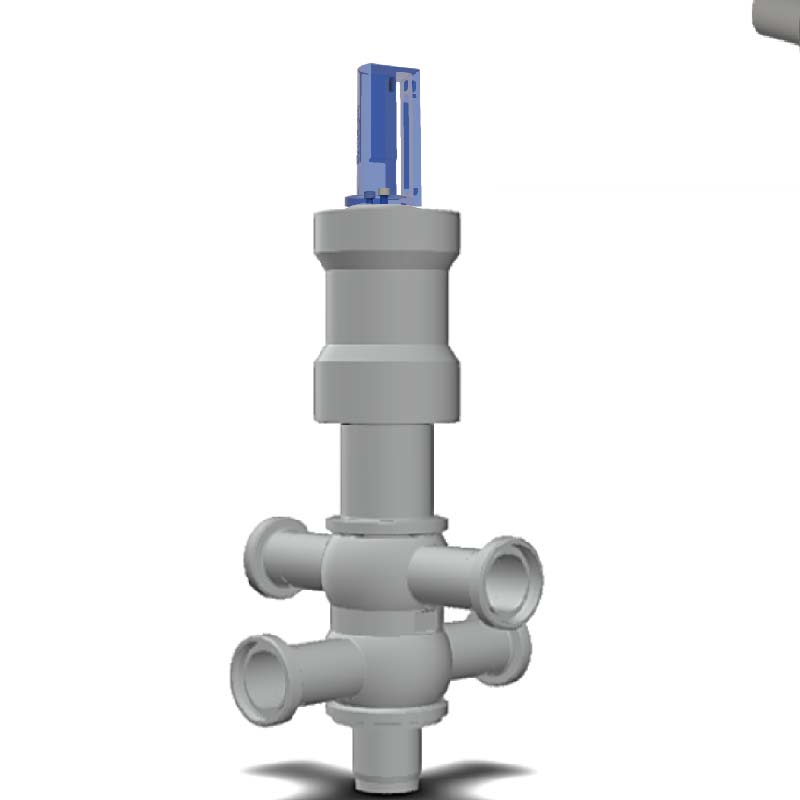 Mixproof valve ; B925V ; TT 4-90o Fixed BODY ; SS316L/EPDM ; DIN11851-2 ; DN150 (OD154mm) ; MM ; Bardiani
Incl. Easy Top for Proximities mouting