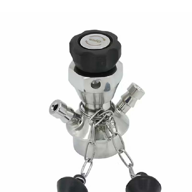 Hygienic Sample Valve ; 3 ports ; SS316L/EPDM ; ID6 ; Weld ends ; China