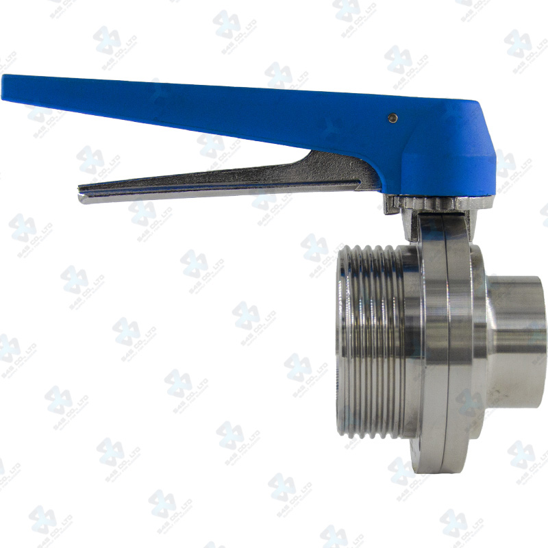 Manual Hygienic BV ; K20 Handle 13pos ; SS304/EPDM ; SMS ; 1Inch (OD25mm) ; WM ; Sodime