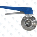 Manual Hygienic BV ; K20 Handle 13pos ; SS304/SILICONE ; DIN11851-1 ; DN40 (OD40mm) ; WW ; Sodime