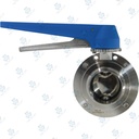 Manual Hygienic BV ; K20 Handle 13pos ; SS304/SILICONE ; DIN11851-1 ; DN50 (OD52mm) ; WW ; Sodime