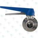 Manual Hygienic BV ; K20 Handle 13pos ; SS304/VITON ; DIN11851-1 ; DN32 (OD34mm) ; WW ; Sodime