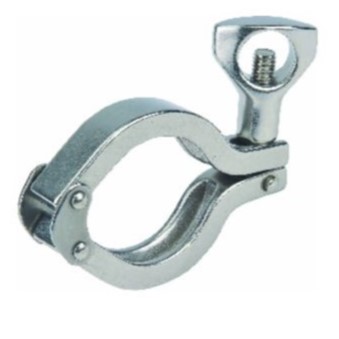 Cùm cho Tri-clamp ; Chốt đôi ; DIN32676/SMS ; Inox 304 ; 70-76 ; M&S Germany