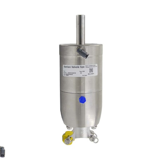 [7011908] Pneu Hygienic BV ; ZVF ; Mach83 SA NC/NO ; SS316L/EPDM ; SMS ; 2Inch (OD51mm) ; WW ; Bardiani