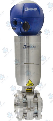 [7024125] Pneu Hygienic BV ; ZVF ; WAF4 ; Mach98 SA NC/NO ; SS316L/FKM/VITON ; ASME BPE ; 2.5Inch (OD63.5x1.65mm) ; WW ; Bardiani
Incl. J-Giotto 1EV 24VDC 1PNP PG11 Led Board