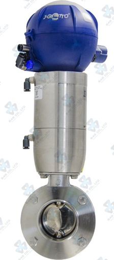 [7029081] Van bướm vi sinh Đóng mở khí nén ; ZVF ; WAF4 ; Mach98 tác động kép ; Inox 316L/FKM/VITON ; SMS ; 4Inch (OD101.6mm) ; Nối hàn ; Bardiani
Bao gồm J-Giotto 2EV 24VDC 1PNP PG11 Led Board