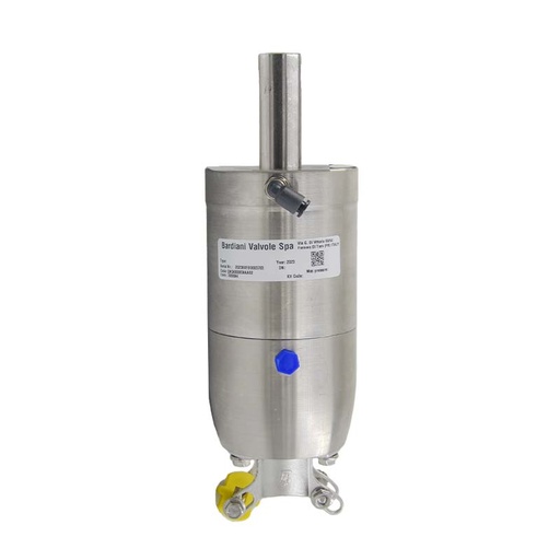 [7000044] Củ khí nén Đóng mở khí nén ; Lò xo tự hồi ; Inox 304 ; Bao gồm pát ; 10-53 ; Bardiani