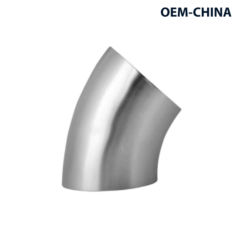 Elbow 45° Weld Ends ; DIN11852-2 ; SS316/316L ; OEM-China