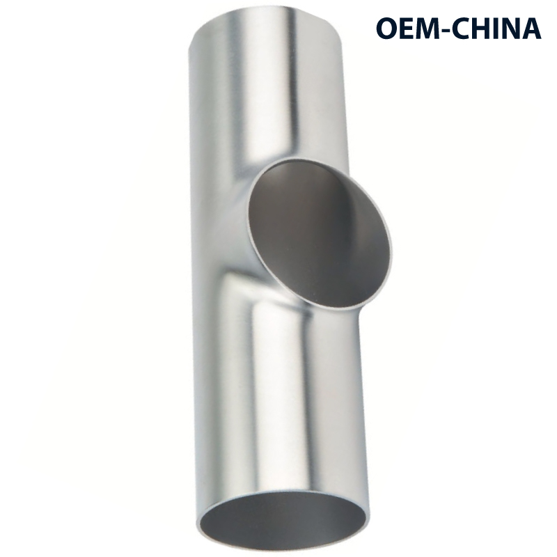 Equal Tee Weld Ends ; DIN11852-2 ; SS304/304L ; OEM-China