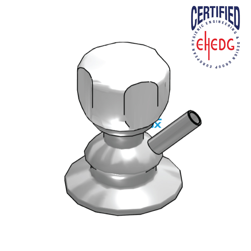 Hygienic Sample Valve ; 1 Port - EHEDG Certified ; Clamp ; SS316/316L/EPDM ; DEFINOX