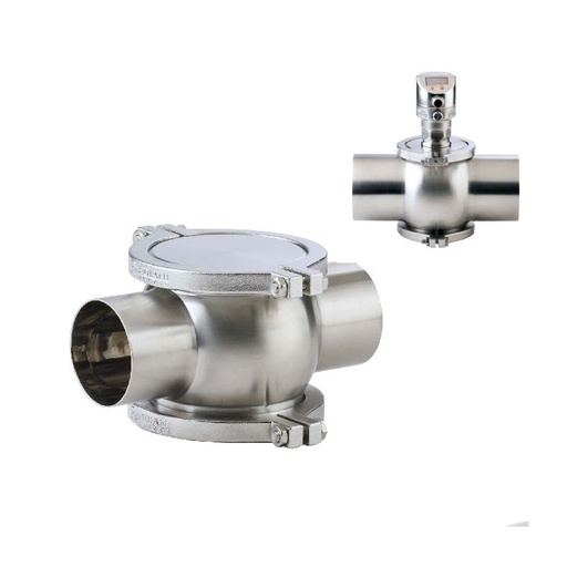 [7011972] Housing lắp thiết bị Varivent type N ; 2-WAY BLIND BOTTOM ; SMS ; Inox 316L/EPDM ; 1INCH ; WW ; Bardiani