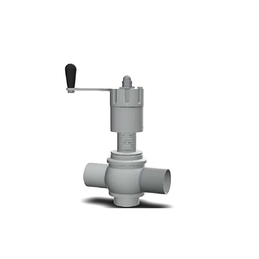 [7000561] Manual Regulating valve ; BBZM ; 2T Body ; SS304 handle ; SS316L/EPDM ; DIN11851-2 ; DN150 (OD154mm) ; WW ; Bardiani