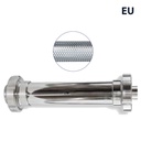 Lọc vi sinh ; Thân thẳng 180o ; Inox 316L ; DIN11851-2 ; Lỗ lọc 500micron ; DN100 ; Nối hàn ; châu Âu