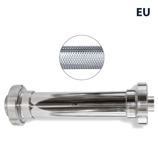 [7003510] Lọc vi sinh ; Thân thẳng 180o ; Inox 316L ; SMS ; Lỗ lọc 500micron ; 4INCH ; Nối hàn ; châu Âu