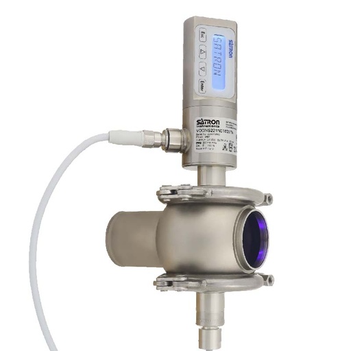 [7031239] Turbidity sensor ; VOD ; with display ; Duplex (EN 1.4462)/Sapphire/Viton ; c/w housing Varivent type N ; 3Inch (OD76.1mm) ; WW ; Satron
Incl. 2mA outputs, 3 bin in/outputs