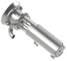 [7031283] Van vệ sinh cánh khuấy Đóng mở khí nén ; LPA-A ; L ; Tác động kép ; Inox 316L/EPDM ; 139mm ; Flange/DN25 ; Servinox