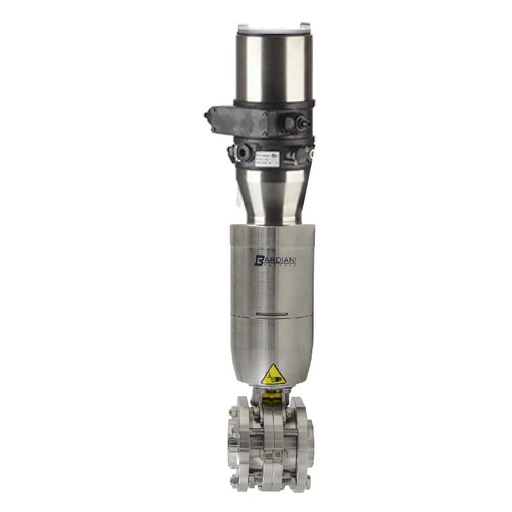 [7031729] Pneu Hygienic BV ; ZVFM ; WAF4 ; Mach98 SA NC/NO ; SS316L/FKM/VITON ; ASME BPE ; 4Inch (OD101.6x2.11mm) ; WW ; Bardiani
Incl. Burkert positioner 4-20mA