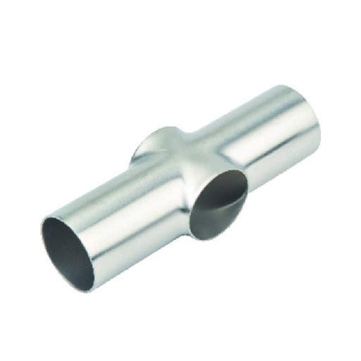 [7031455] Cross tee ; Short ; DIN11852-2 ; SS316L ; DN10 (OD13mm) ; Weld ends ; China