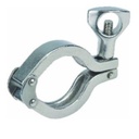 Clamp for Tri-Clamp Set ; Double pin ; DIN32676/SMS ; SS304 ; 102-104 ; M&S Germany