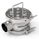 Lọc từ vi sinh ; E0016970 ; Làm sạch thủ công ; 10Bar ; Inox 316L/Silicone VMQ FDA ; DIN 11850-2 ; Từ thông đi qua sản phẩm 7600 Gauss ; DN50 (OD53mm) ; Nối hàn ; Goudsmit