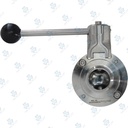 Manual Hygienic BV ; K5 Handle 2pos ; SS304/VITON ; DIN11851-1 ; DN32 (OD34mm) ; WM ; Sodime