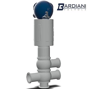 Pneumatic Single Seat Valve ; DIN11851-2 ; 4TL BODY ; Clamp Ends ; SS316/316L/EPDM ; Bardiani